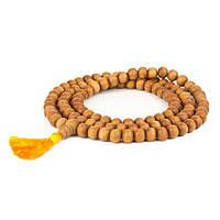 Чётки Сандал Белый Santalum Sandalwood Vajra 8.3 мм Южная Индия (25929) LD, код: 8326132