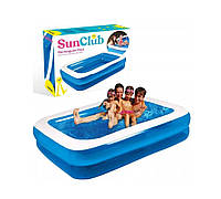 Садовый надувной бассейн для детей SunClub JL10291 262х175см