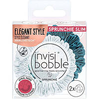 Резинка-браслет для волос invisibobble SPRUNCHIE SLIM Cool as Ice 2 шт LP, код: 8289648