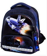 Рюкзак школьный каркасный+брелок+пенал+сумка для обуви Planets Delune 36х28х16см 15 л