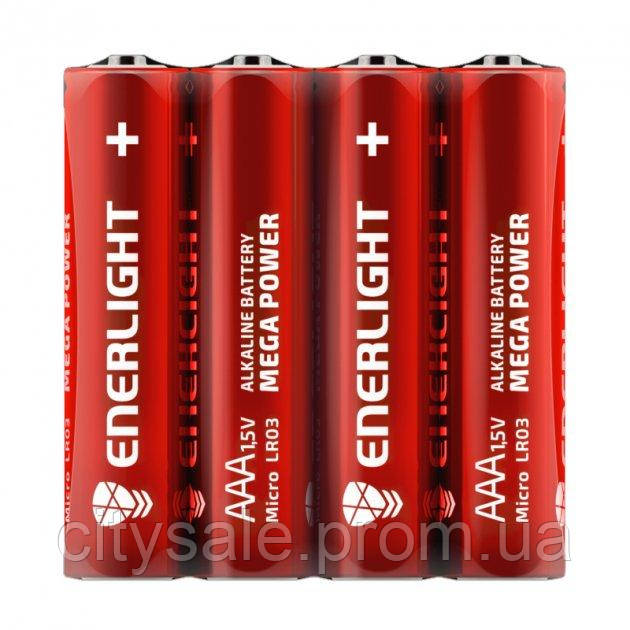 Батарейка 4 шт Enerlight LR3 AAA H[, код: 8398453 - фото 1 - id-p2110787498