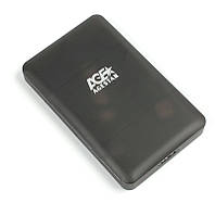 Зовнішня захисна кишеня 2.5" SATA HDD, USB 3.1, чорний Agestar 31UBCP3 (black) — Vida-Shop