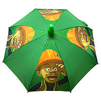 Детский зонтик COLOR-IT SY-18 трость 75 см Строитель LD, код: 7676068