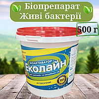 Биопрепарат для септиков, выгребных ям и уличных туалетов Эколайн 500 грамм