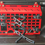 2шт Quick Fist Mini 30050 Кронштейн на моллі панель для ліхтаря, дрібного інструменту Блістерна упаковка, фото 5