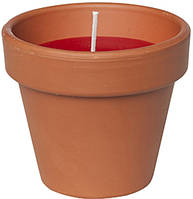 Свеча Candle pot Стандарт 10 х 11 Коричневый с бордовым (000001349) ZR, код: 714917