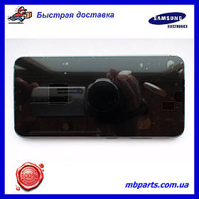 Дисплей із сенсором Samsung S911 Galaxy S23 Green (GH82-30480C) сервісний оригінал у зборі з рамкою!