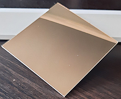 Золото дзеркальне OCTOPLAN полістирол листовий, 1 мм, формат 200х300 мм