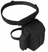 Тактическая набедренная сумка Mil-Tec Multipack 20,5х12х7,5 см Черный 13526002 LD, код: 8446960