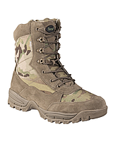 Ботинки тактические Mil-Tec Легкая шнуровка Мультикам 42р. TACTICAL BOOT M.YKK ZIPPER MULTICAM