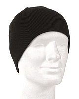 Шапка тактическая Mil-Tec One size Черная BEANIE SCHWARZ (12138002)