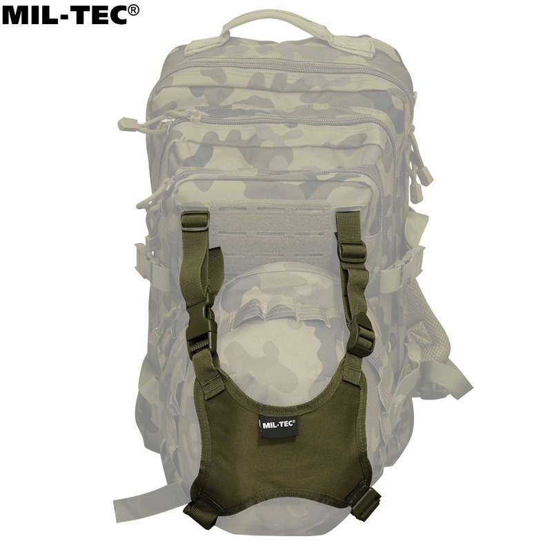 Тримач шолома (на рюкзак) MOLLE тактичний Mil-Tec One size Олива GEFECHTSHELMSPINNE OLIV (16677001)