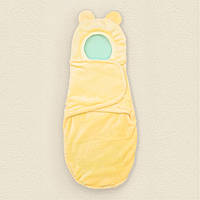 Теплый кокон Dexters на липучке для малышей 3-6месяца желтый ментол KN, код: 8431298