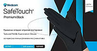 Перчатки нитриловые MEDICOM SafeTouch Premium Black р.М 100 шт Черные плотные KN, код: 8239164