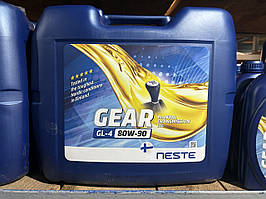 Neste Gear GL-4 80W-90 (20 л) Трансмісійні масла Финляндия