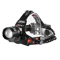 Ліхтар налобний night vision fluorescence SY-8086-PM10-TG, signal light, ЗУ Type-C, zoom