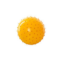 Мяч массажный Bambi MS 0022 4 дюйма Желтый ZR, код: 8029231