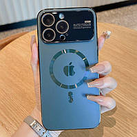 Чехол для iPhone 14 Pro Max Стеклянный Cangling Green