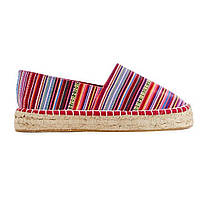 Эспадрильи JustFab Womens Trianne Pink Multi 36.5 Розовый (FT1510305PNMI-36.5) KN, код: 1213077