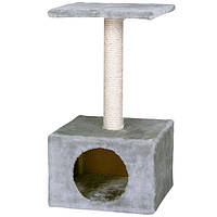 Домик когтеточка для кошек Flamingo Sassiere 30x30x54.5 см Серый (5415245141909) LP, код: 7937107