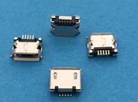 Гніздо micro USB 5pin (В) монтажне універсальне USB-MICRO-2