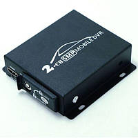 Мобильный AHD видеорегистратор на 2 камеры Pomiacam HD DVR Черный (100399) LD, код: 1512863