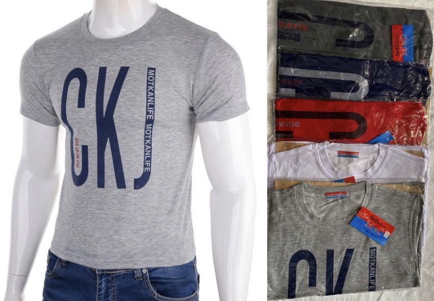 Дитяча футболка бавовняналин Кляйн розмір 8-13 років Мікс (від 5 шт.)