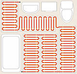 12.5 М 225 Вт (1.2 - 1.5 М²) Кабель нагрівальний в тефлоновій ізоляції FX18 (Корея), фото 6