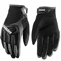 Велоперчатки Thor Ripple MX Glove, черные с серым, размер L