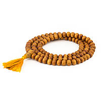 Чётки Сандал Белый Santalum Sandalwood Vajra 7.2 мм Южная Индия (27471) LP, код: 8325163