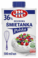 Вершки Mlekovita Smietanka 36%, 500 мл