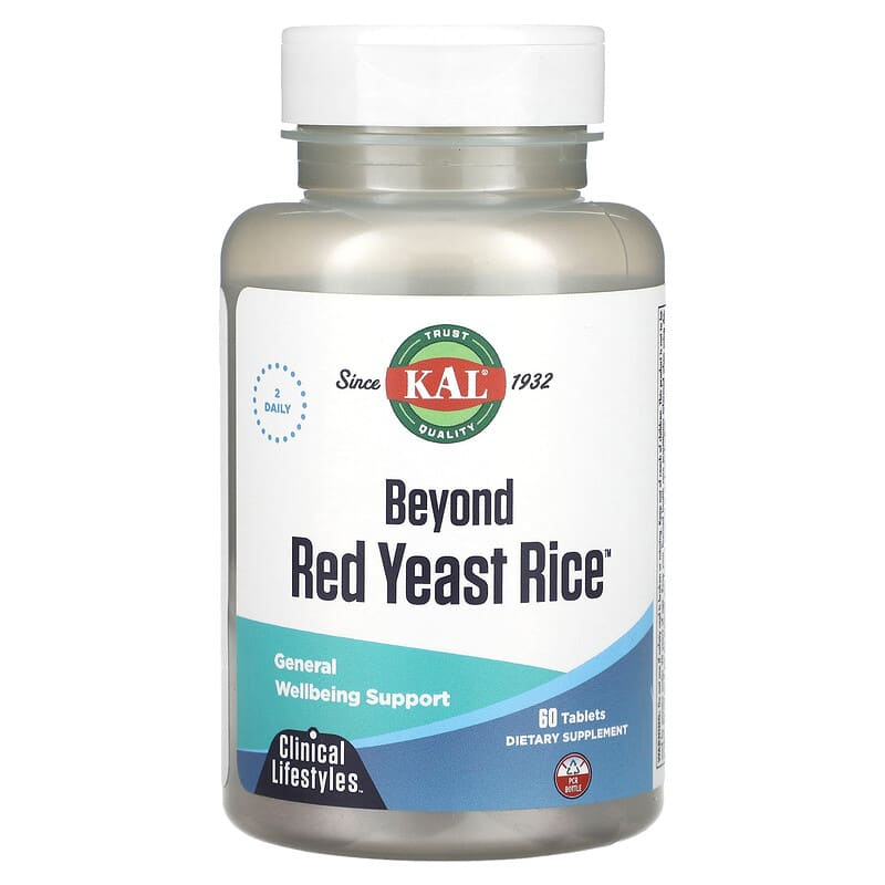 Червоний ферментований рис KAL Beyond "Red Yeast Rice" (60 таблеток), фото 1