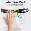 Ліхтар налобний T131-XPE+3SMD(red+green+blue+UV), Motion Sensor,магніт, кліпса, фото 8