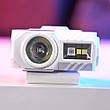 Ліхтар налобний T131-XPE+3SMD(red+green+blue+UV), Motion Sensor,магніт, кліпса, фото 9