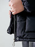 Жіноча демісезонна куртка великого розміру осінні жіночі куртки батал весна осінь коротка, фото 6