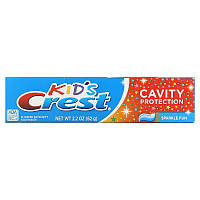 Зубная паста Crest Kids Cavity Protection, Fluoride Anticavity Toothpaste, Sparkle Fun 62 g