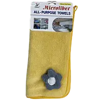 Серветка для прибирання з мікрофібри  Stenson R89715 35*75см Yellow