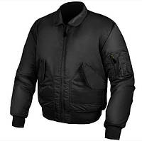 Тактическая куртка бомбер Mil-Tec Us Basic Cwu Flight Jacket L черная 10404502 LP, код: 8374977