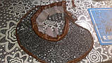 Косплей Cosplay Середньовічний Горжет кольчужний (полієтил. Кільця, шкір зам), фото 5