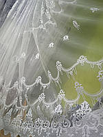 Тюль із кордовою вишивкою Menesa Ilhan *