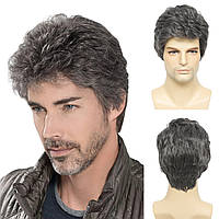 Перука чоловіча коротка пепельний TB/Dark Grey