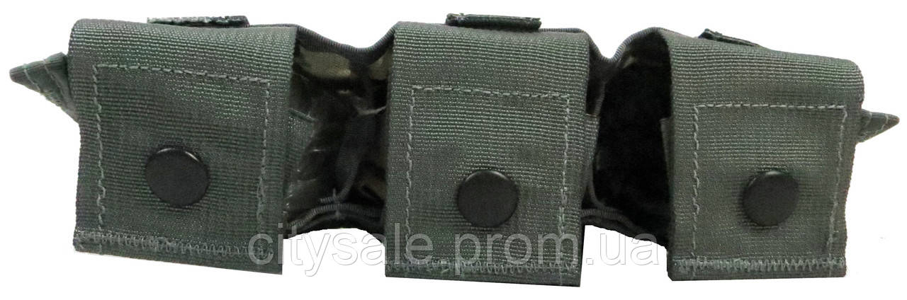 Подсумок тактический General для трех магазинов М4, М16, AR15 Three Mag Pouch пиксель H[, код: 7559222 - фото 8 - id-p2110817445