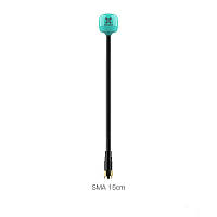 Антенна Foxeer Lollipop V4+ (RHCP, SMA 15cm, Teal) 1 шт FPV