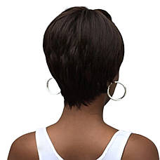 Перука шоколадна коротка Brown, DC 195-1, фото 4