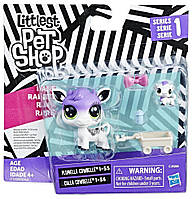 Игровой набор Littlest Pet Shop корова Плюмелла Каубелль и теленок Калла Коубелль (С1174/В9358) Hasbro