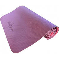 Коврик для йоги и фитнеса Power System Yoga Mat Premium PS-4060 Purple LD, код: 7334590