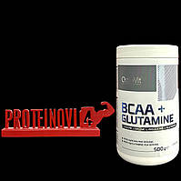 Аминокислоты ВСАА глютамин для спорта OstroVit BCAA+Glutamine 500 gr