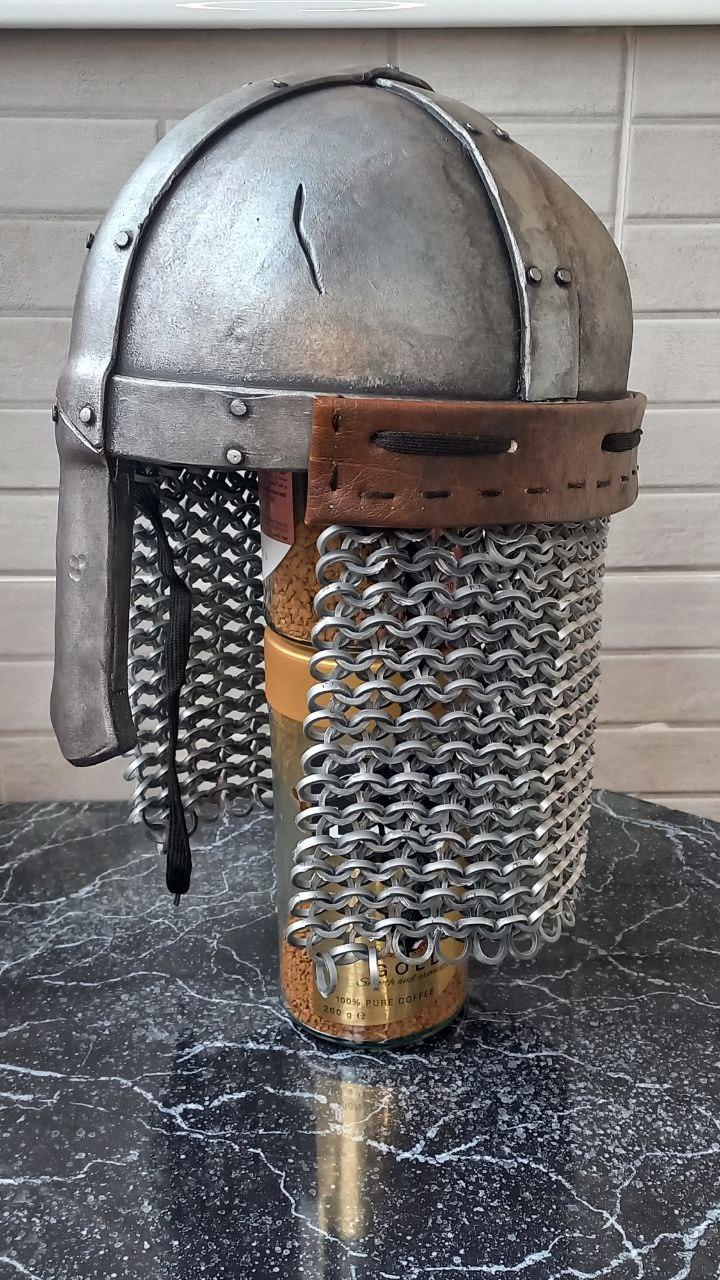 Косплей Cosplay Середньовічні Норманнский шолом, (назальний, норманка, або шолом з наносником)