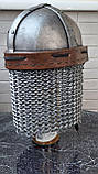 Косплей Cosplay Середньовічні Норманнский шолом, (назальний, норманка, або шолом з наносником), фото 4