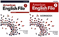 American English File Third Edition 1 Student's Book + Workbook. Учебник и рабочая тетрадь